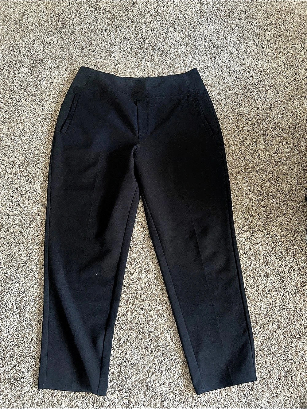 Athleta Endless High Rise Pant Straight Leg Pants in Black Size 4